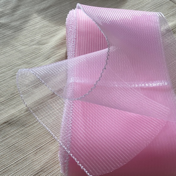 6” Light Pink Soft Polyester Horsehair Braid 36yd for $30 - Picture 3 of 3
